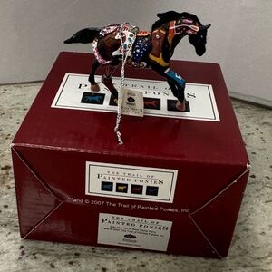 2007 The Trail of Painted Ponies Ornament "Boot Camp Pony"